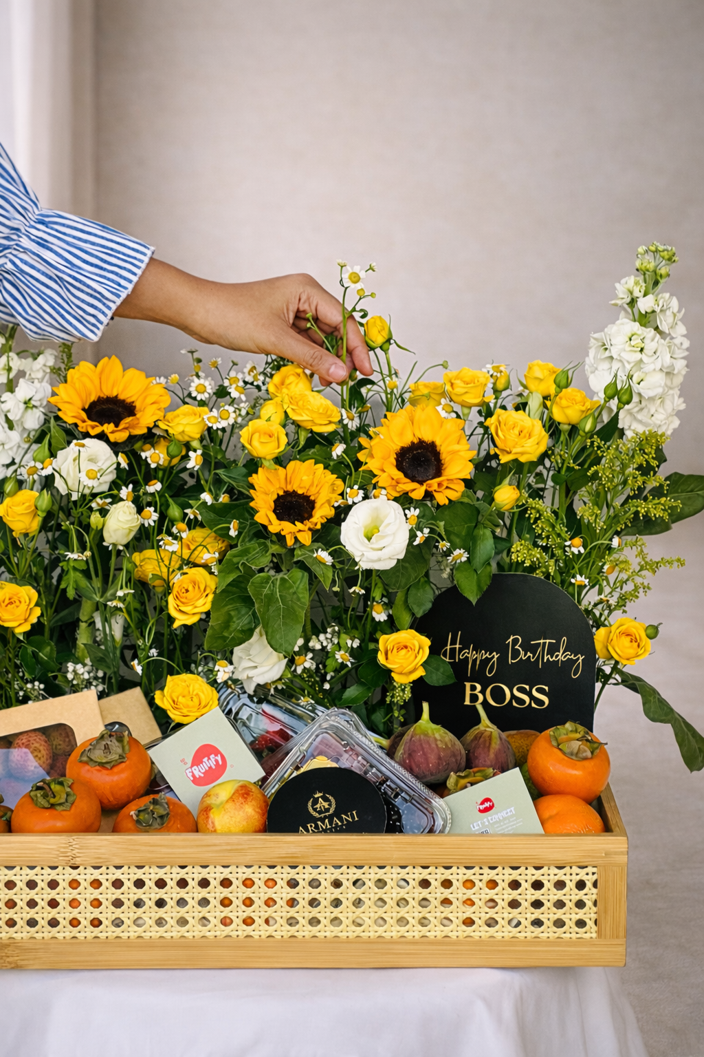 Fresh Bloom Basket