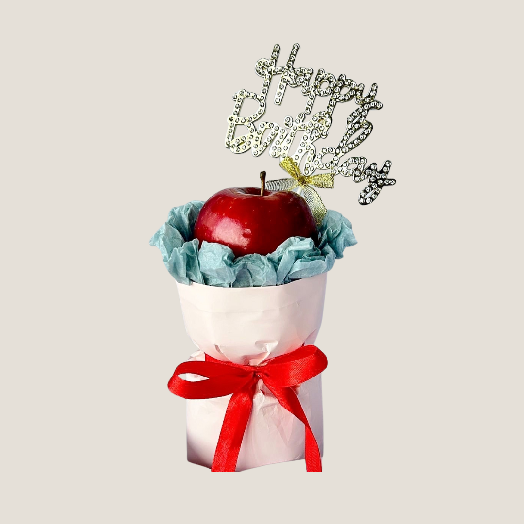 Happy Birthday Apple Bouquet