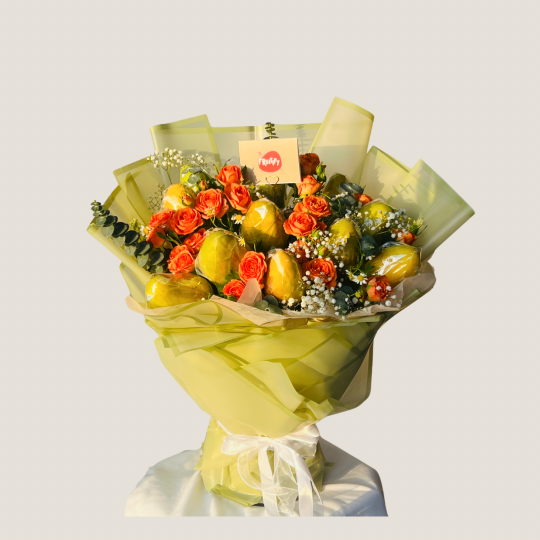 Mango Rosette Elegance