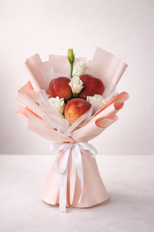 Cute Peach Bouquet - 600g