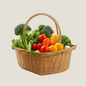 Basket of Mixed Vegetables