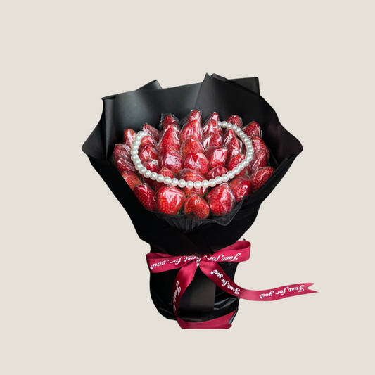 Elegant Strawberry Bouquet