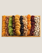 Luxury Mixed Dried Fruit Nuts Gift Tray -Premium Assorted Gourmet Snack Box