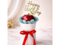 Mini Apple Birthday Bouquet With Golden Topper