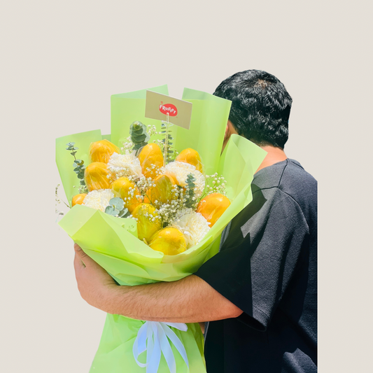 golden sunshine mango bouquet