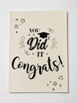 The Golden Milestone Card