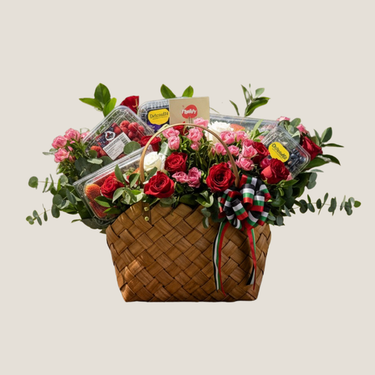 UAE National Day Theme Bag of Flowers and Berries